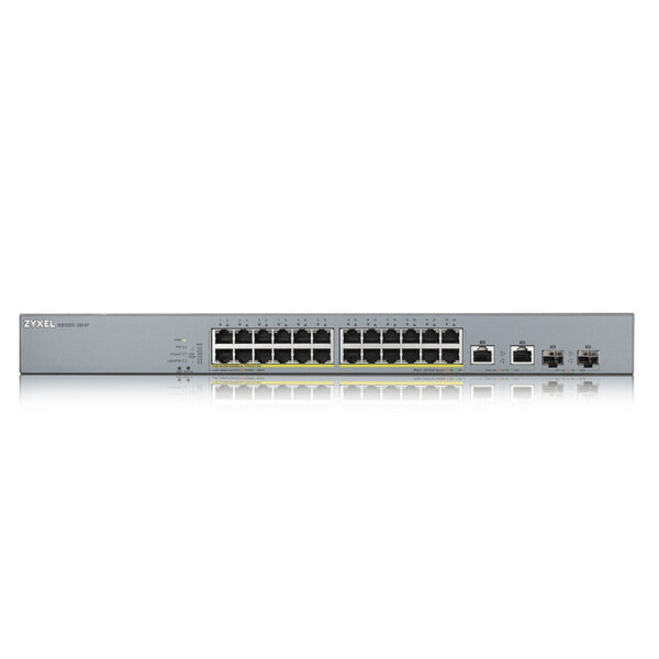 Zyxel GS1350-26HP-EU0101F Netzwerk-Switch Managed L2 Gigabit Ethernet (10/100/1000) Power over Ethernet (PoE) Grau - Image 4