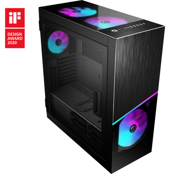 MSI MPG SEKIRA 500X Computer-Gehäuse Midi Tower Schwarz
