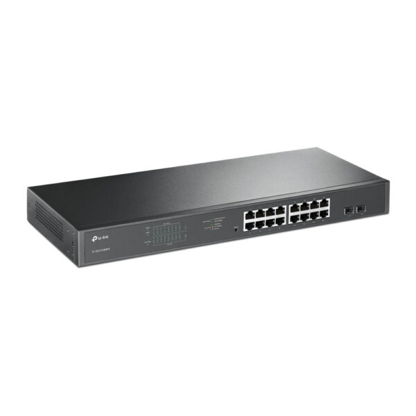 TP-Link 16-Port-Gigabit-Easy-Smart-PoE+-Switch mit 2 SFP-Slots - Image 2