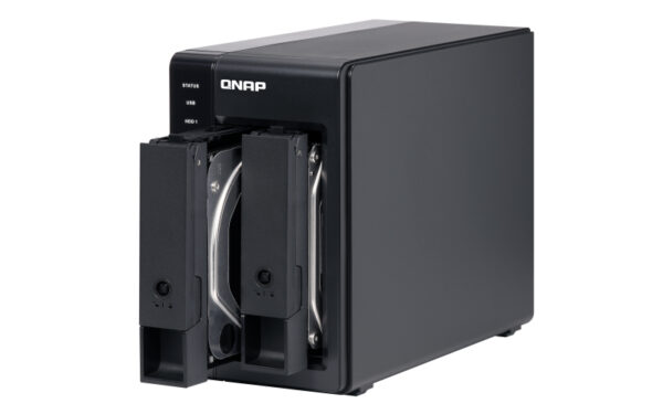 QNAP TR-002 Speicherlaufwerksgehäuse HDD / SSD-Gehäuse Schwarz 2.5/3.5" - Image 6