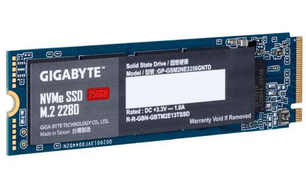 GIGABYTE GP-GSM2NE3256GNTD Internes Solid State Drive 256 GB M.2 PCI Express 3.0 NVMe - Image 4