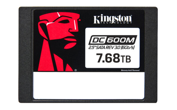 Kingston Technology 7680G DC600M (gemischte Nutzung) 2,5" Enterprise SATA SSD