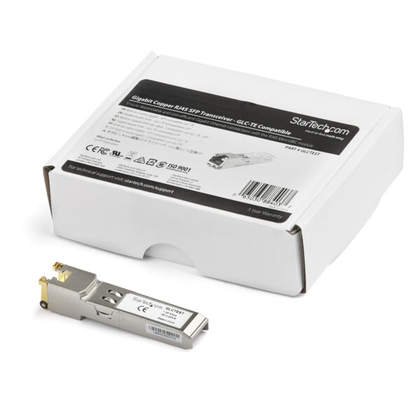 StarTech.com Cisco GLC-TE-kompatibles SFP-Transceiver-Modul - 1000BASE-T - Erweiterte Betriebstemperatur - Image 5