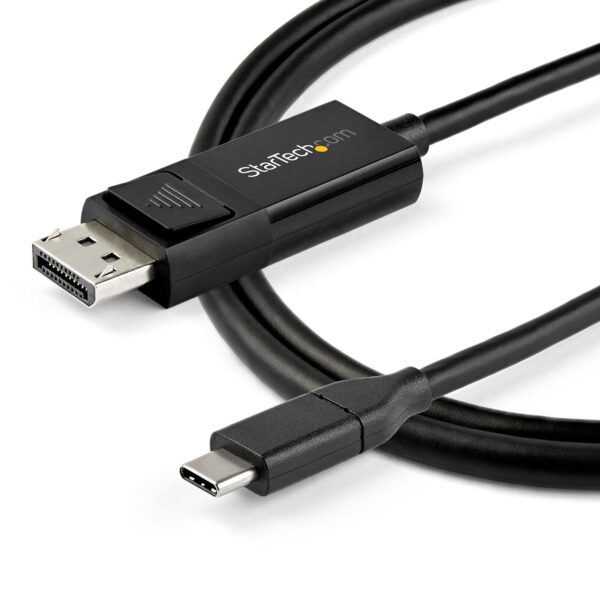 StarTech.com 1m USB-C auf DisplayPort 1.4 Kabel 8K 60Hz/4K - Bidirektionales DP auf USB-C oder USB-C auf DP Alt Mode Videoadapter/Kabel - HBR3/HDR/DSC - USB-C/Thunderbolt 3 kompatibel - Image 4