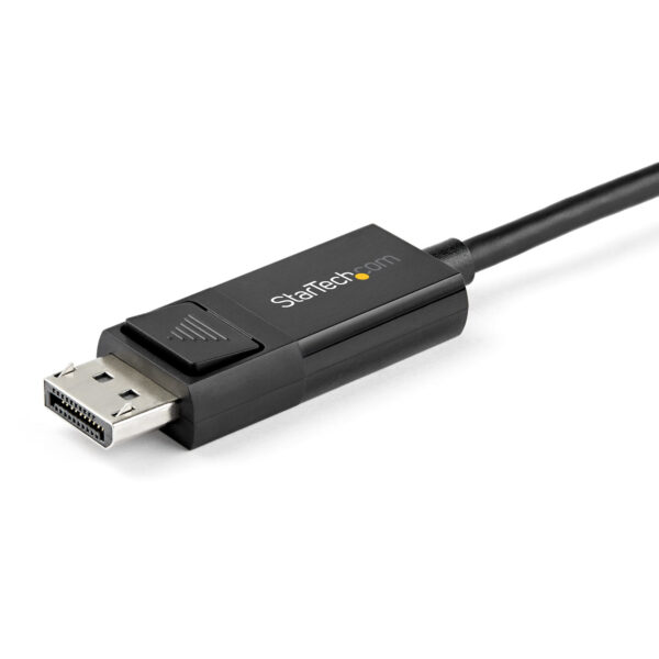 StarTech.com 2m USB-C auf DisplayPort 1.4-Kabel 8K 60Hz / 4K - Bidirektionales DP zu USB- oder USB-C zu DP-reversibles Videoadapterkabel - HBR3/HDR/DSC - USB-Typ C/TB3-Monitorkabel - Image 2