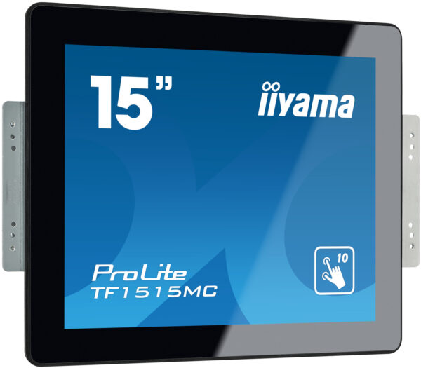 iiyama TF1515MC-B2 Signage-Display 38,1 cm (15") LED 350 cd/m² XGA Schwarz Touchscreen - Image 7