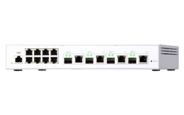 QNAP QSW-M408-4C Netzwerk-Switch Managed L2 Gigabit Ethernet (10/100/1000) Weiß - Image 6