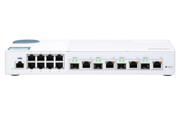 QNAP QSW-M408-4C Netzwerk-Switch Managed L2 Gigabit Ethernet (10/100/1000) Weiß