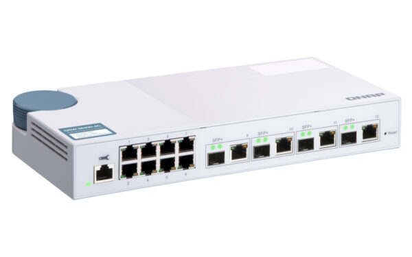 QNAP QSW-M408-4C Netzwerk-Switch Managed L2 Gigabit Ethernet (10/100/1000) Weiß - Image 4