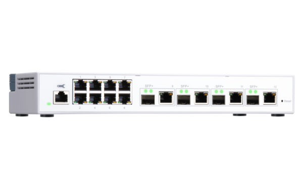 QNAP QSW-M408-4C Netzwerk-Switch Managed L2 Gigabit Ethernet (10/100/1000) Weiß - Image 5