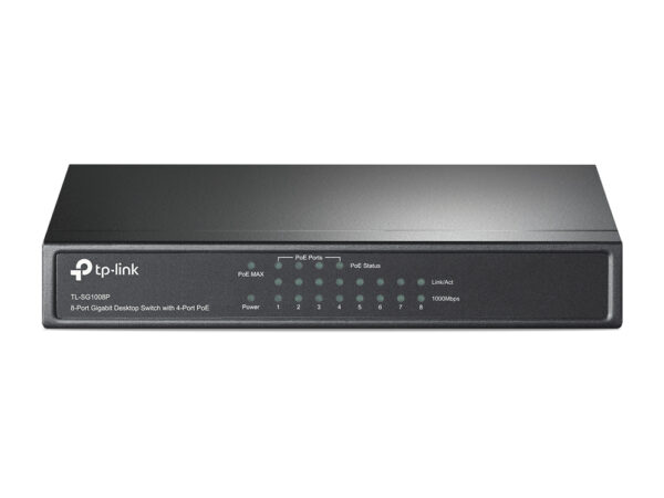 TP-Link 8-Port Gigabit Desktop Switch mit 4-Port PoE+