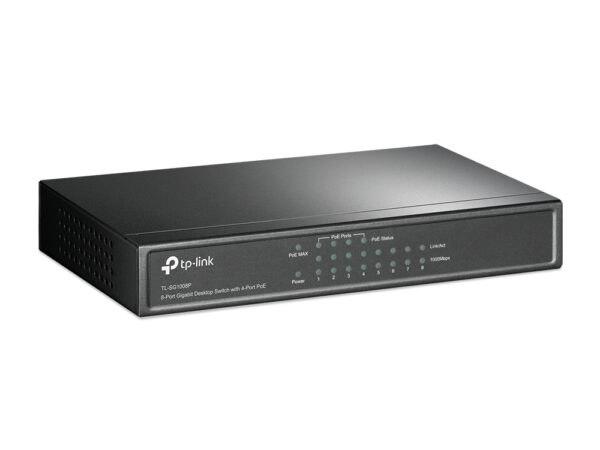 TP-Link 8-Port Gigabit Desktop Switch mit 4-Port PoE+ - Image 2