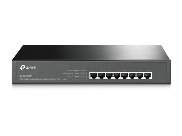 TP-Link 8-Port Gigabit Desktop/Rackmount Switch mit 8-Port PoE+