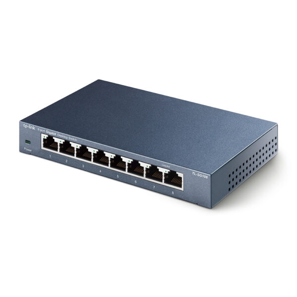 TP-Link 8-Port 10/100/1000Mbit/s Desktop Switch - Image 2