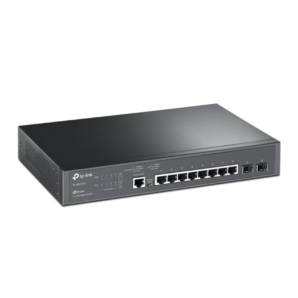 TP-Link JetStream 8-Port-Gigabit-L2+-Managed-Switch mit 2 SFP Slots - Image 2