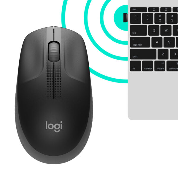 Logitech M190 Maus Büro Beidhändig RF Wireless Optisch 1000 DPI - Image 4