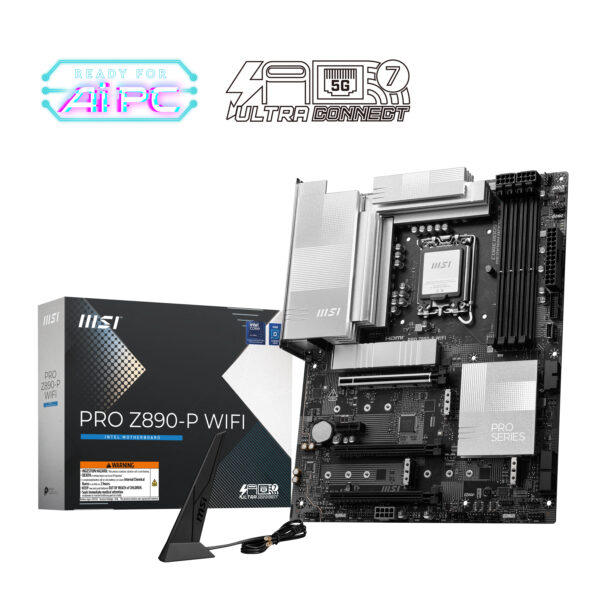 MSI PRO Z890-P WIFI Motherboard Intel Z890 LGA 1851 (Socket V1) ATX - Image 2