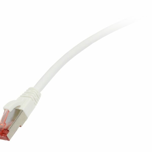 Patchkabel RJ45, CAT6 250Mhz, 0.15m weiss, S-STP(S/FTP), LSZH, Synergy 21,
