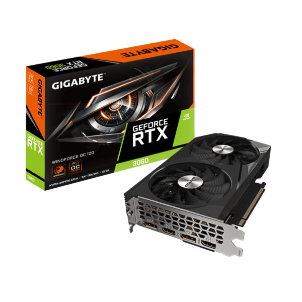 GIGABYTE GeForce RTX 3060 WINDFORCE OC 12G (rev. 2.0) NVIDIA 12 GB GDDR6 - Image 7