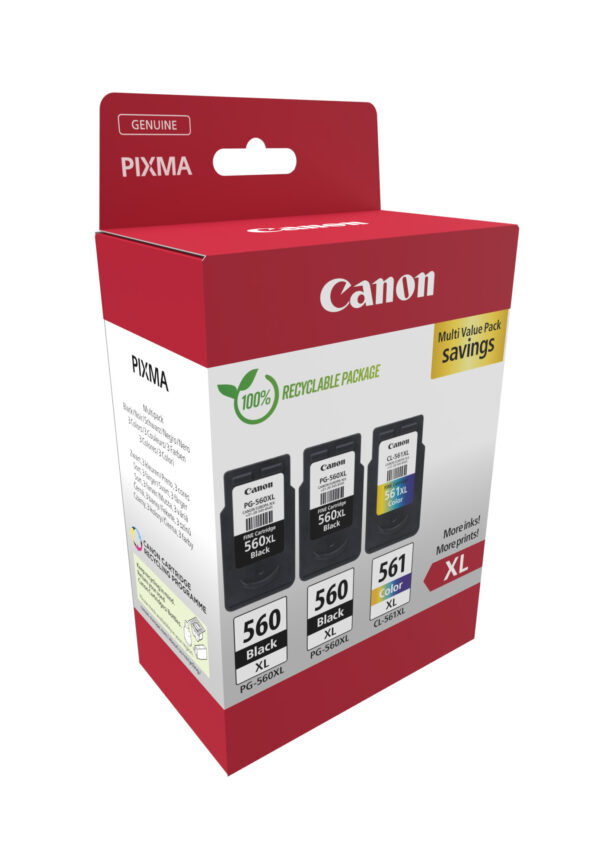 Canon PG-560XL x2/CL-561XL Triple Pack - Image 2