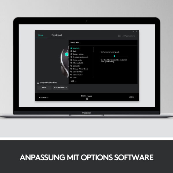 Logitech Corded Mouse M500S Maus Büro rechts USB Typ-A Optisch 4000 DPI - Image 7