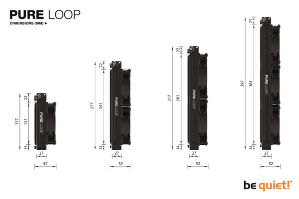 be quiet! PURE LOOP 120mm Prozessor All-in-One-Flüssigkeitskühler 12 cm Schwarz 1 Stück(e) - Image 7