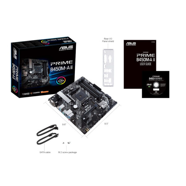 ASUS PRIME B450M-A II AMD B450 Sockel AM4 micro ATX - Image 7