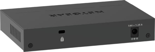 NETGEAR GS305EP Switch 5 Port Gigabit Ethernet LAN PoE Switch Plus (mit 4x PoE+ 63W, Managed Netzwerk Switch mit IGMP Snooping, QoS, VLAN, lüfterloses Metallgehäuse) – Bild 5