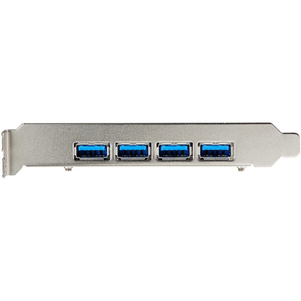 StarTech.com USB PCIe Adapter mit 4 Anschlüssen - 10 Gbit/s USB 3.2 Gen 2 Typ-A PCI Express Erweiterungskarte mit 2 Controllern - 4x USB-A - USB-PCIe-Schnittstellenkarte - Windows/Mac/Linux - Image 4