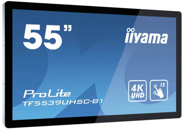 iiyama ProLite TF5539UHSC-B1AG Computerbildschirm 139,7 cm (55") 3840 x 2160 Pixel 4K Ultra HD LED Touchscreen Multi-Nutzer Schwarz - Image 4