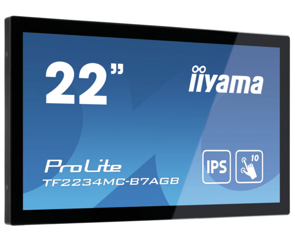 iiyama ProLite TF2234MC-B7AGB Computerbildschirm 54,6 cm (21.5") 1920 x 1080 Pixel Full HD LED Touchscreen Multi-Nutzer Schwarz - Image 3