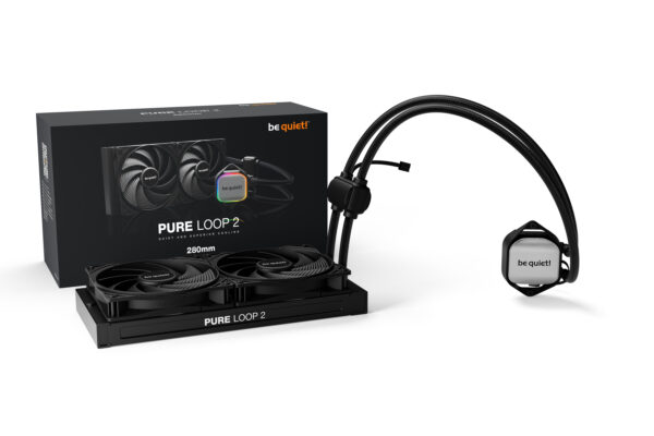 be quiet! Pure Loop 2 | 280mm Prozessor All-in-One-Flüssigkeitskühler 14 cm Schwarz 1 Stück(e) - Image 2