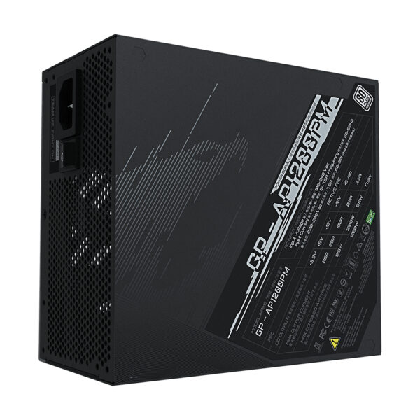 GIGABYTE AORUS P1200W Netzteil 1200 W 20+4 pin ATX ATX Schwarz - Image 2