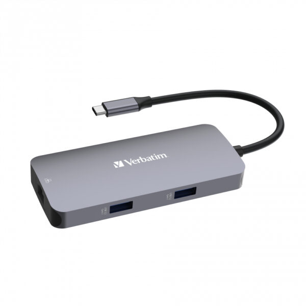 Verbatim CMH-05 USB Typ-C 5000 Mbit/s Silber - Image 4