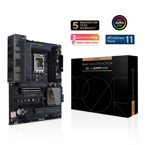 ASUS PROART B660-CREATOR D4 Intel B660 LGA 1700 ATX - Image 4