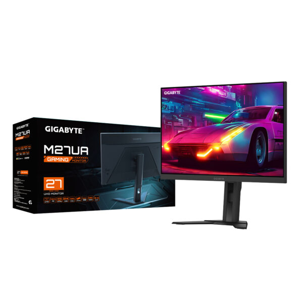 GIGABYTE M27UA 27" UHD-Gaming-Monitor - 3840 x 2160, 160Hz, 1ms, 400 cd/m², FreeSync Premium, HDR ready, HDMI 2.1, DisplayPort 1.4 - Image 6