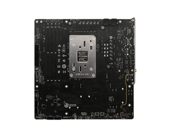 MSI B650M PROJECT ZERO Motherboard AMD B650 Sockel AM5 micro ATX - Image 2