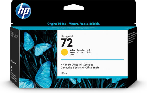 HP 72 Gelb DesignJet Druckerpatrone, 130 ml - Image 3