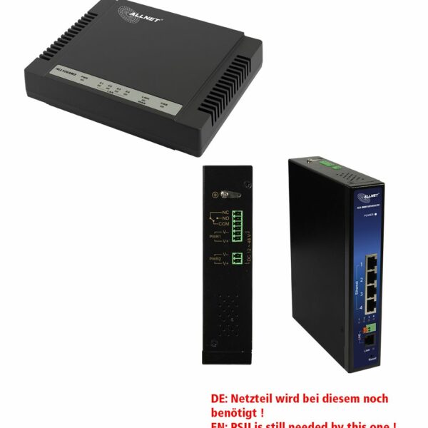 ALLNET VDSL2 Bundle ALL126AM3 + ALL-BMI100VDSL2V für 2-Draht-Verbindungen