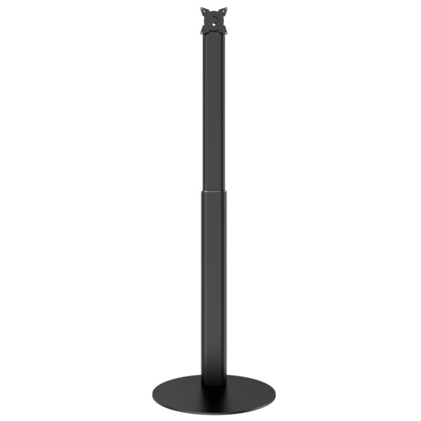 VESA Standfuß Halterung höhenverstellbar für Tablet, Display, Monitor 7,5cm/10cm, schwarz