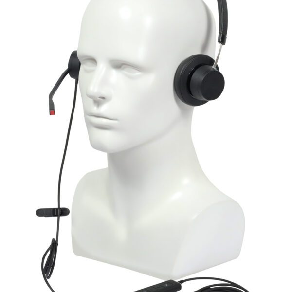 Plusonic wired Headset VT X140 binaural