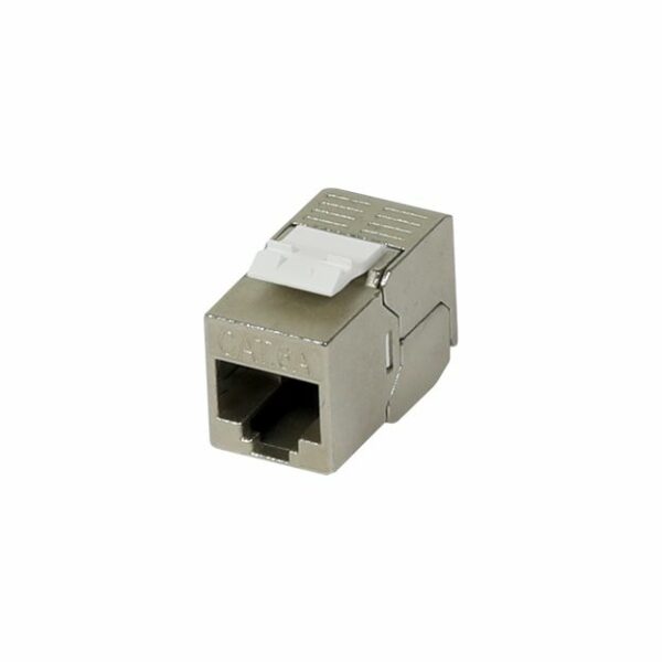 Keystone,Modul, TP-Buchse(RJ45), CAT6A, 500MHz, Short, mit Kabelklemme, Synergy 21,