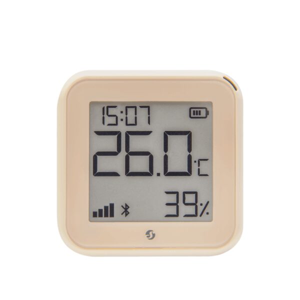 Shelly · Plug & Play · „H&T Gen. 3 Mocha“ · Temperatur- & Feuchtigkeitssensor · WLAN · BT · USB C / Batterie (n.e.)