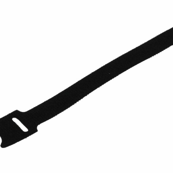ALLNET 19″zbh. Kabelbinder klett, L150xB12mm, 20er Pack, Schwarz, Synergy 21