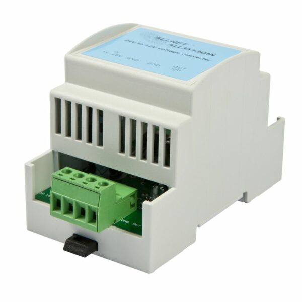 ALLNET Ersatznetzteil/Spannungswandler 12V/1,5A IN: 15..~36VDC -> OUT: 12VDC / 24V auf 12V / DC Step-Down-Wandler