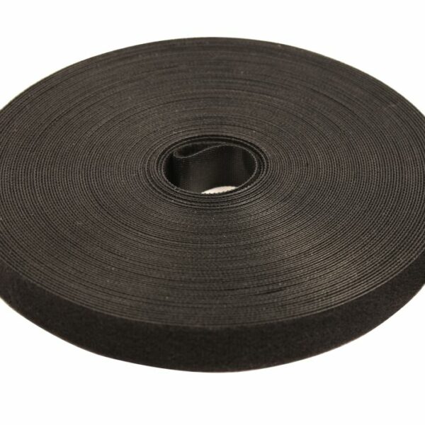 ALLNET 19″zbh. Klettband 25m, B20mm, schwarz, Synergy 21