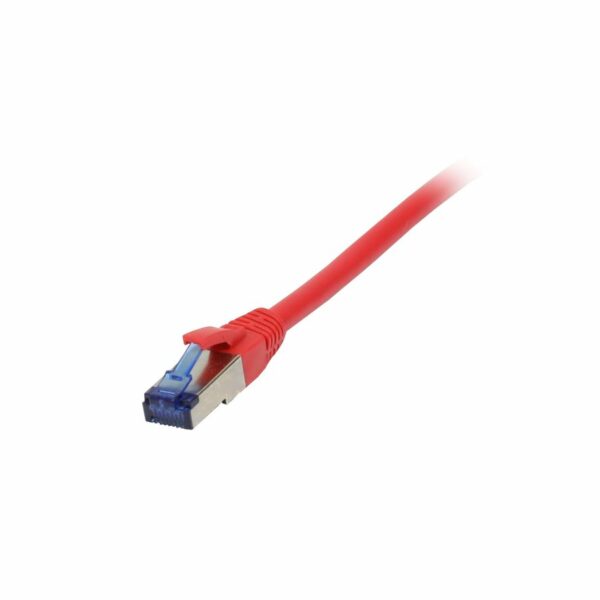 Patchkabel RJ45, CAT6A 500Mhz, 0.25m, rot, S-STP(S/FTP), TPE/LSZH(Superflex), AWG26, Synergy 21