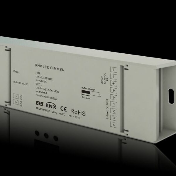 Synergy 21 LED Controller EOS 08 KNX Dimmer 4*350mA