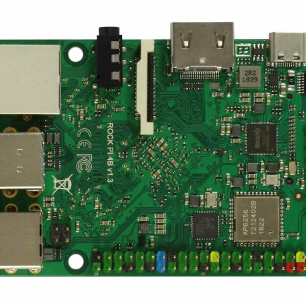 Rock Pi 4 Model A 2GB (ohne WLAN/Bluetooth/PoE)