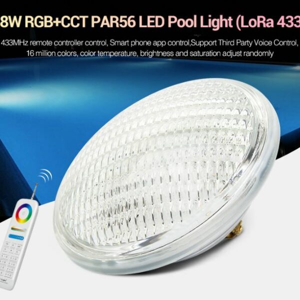 Synergy 21 LED LoRa (433MHZ) Poolleuchte 18W RGB-WW (RGB-CCT)*Milight/Miboxer*